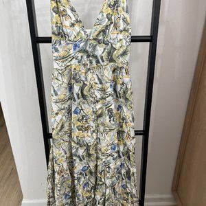 Abercrombie Button Through Maxi Dress